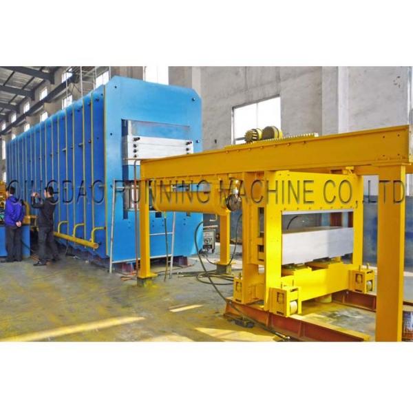 Quality Fabric Cord Conveyor Belt Making Machine / Rubber Conveyor Belt Continuously Vulcanizing Machine for sale