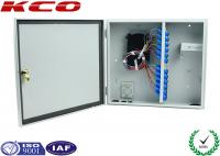 China WM ODF Fiber Optic Terminal Box for Splitter , Wall Mount Fiber Termination Box Water-proof factory