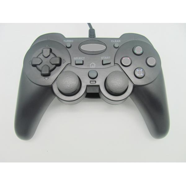 Quality 3 In 1 ABS Vibration Wireless USB Game Controller For PC / P2 / P3 Gamepad for sale