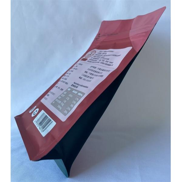 Quality Snacks Food Packaging Pouches Spout UV Surface Metalized With One Side Zipper for sale