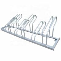 China Outdoor Steel Bicycle Parking Rack , Bike Parking Stand With 6 Bike Capacity factory