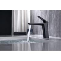 China Deck Mounted Bathroom Basin Faucets , Single Hole Basin Mixer Tap Faucet factory