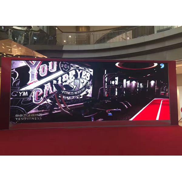 Quality P3 Indoor Advertising LED Display RGB 3 In 1 1600Hz Meanwell Power Supply for sale