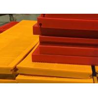 China MDI And TDI Polyurethane Screen Deck For Mining Process And Dewatering factory