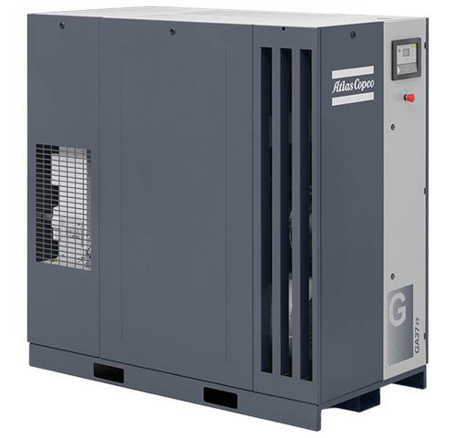 Quality 37kW Atlas Screw Air Compressor GA37 50Hz Oil injected for sale
