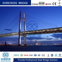 China Modular Steel Cable Stayed Bridges Permanent Rigid Frame Large Span factory