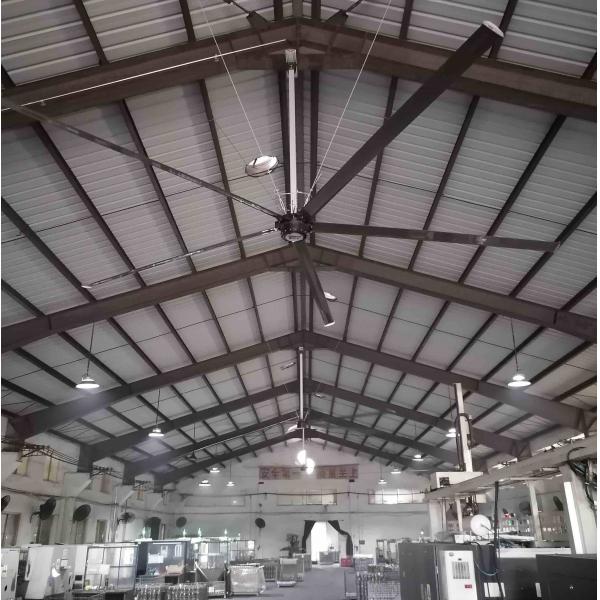 Quality 7.1m 1.5kw Big Residential Ceiling Fans Large Industrial 24ft Ceiling Fan For for sale