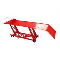 China 800 LB Scissor Vehicle Lift 110v Portable Trike Motorcycle Lift Work Table for sale