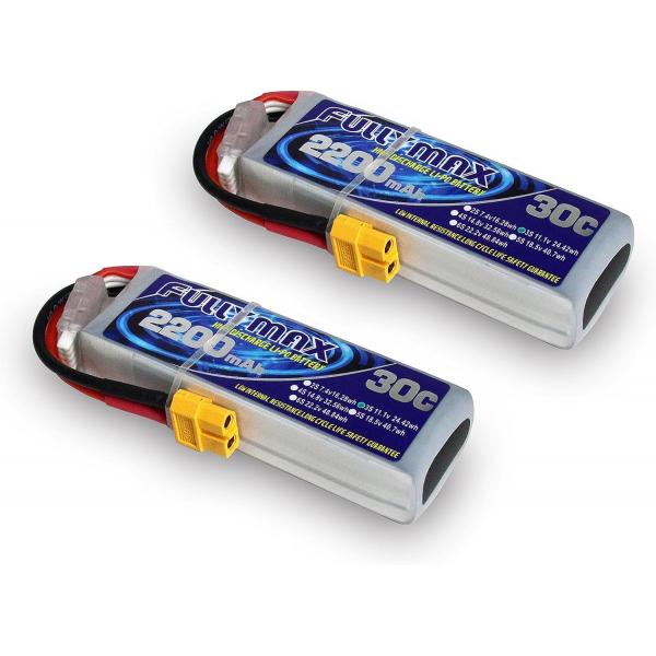 Quality 3S LiPo Battery 2200mAh 11.1V 30C Soft Case Battery with XT60 Plug for RC Airplane for sale