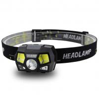 China LED Headlamp Safety Light Rechargeable Portable Waterproof Headlamp  with 6 Modes  for Running Camping Hiking Boating factory