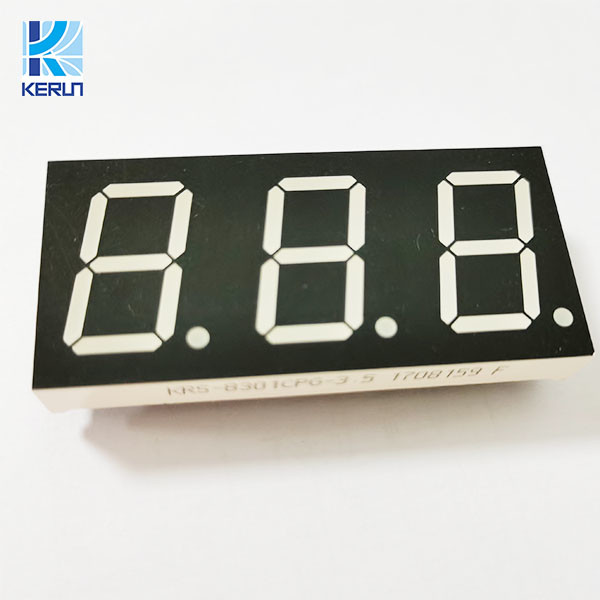 Quality 0.8 Inch Numeric LED Display 7 Segment 3 Digit For Measuring Equipment for sale