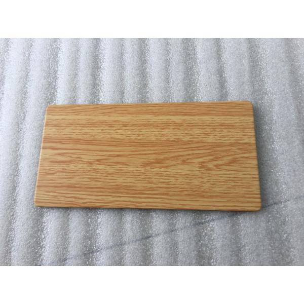 Quality Wooden Colors Aluminum Sandwich Panel , High Strength Aluminum Laminated Panels  for sale