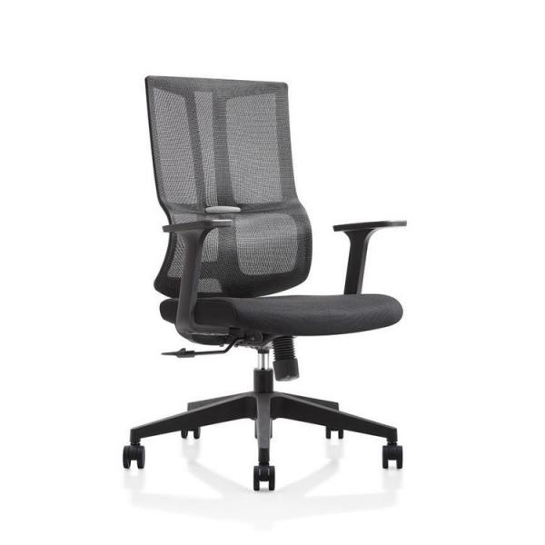 Quality OEM Ergonomic Full Mesh Office Chair High Back Black For Office Swivel Chairs for sale