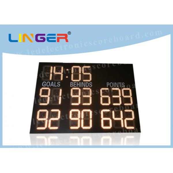 Quality Large Stadium and UV Protection Led Electronic Scoreboard For Scooer Sport for sale