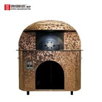 China Electric Traditional Italian Pizza Oven Copper Decoration Napoli Outdoor Oven factory