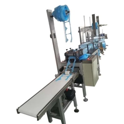 China CE Disposable Bed Sheet Making Machine 70PCS/min KN95 High Speed Mask Making Machine factory