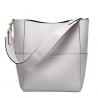 China Pure Leather Handbag Bucket Bags for Women Hot Sale Cowhide Single Shoulder Bag factory