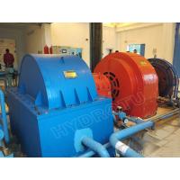 Quality Pelton Hydro Turbine / Pelton Water Turbine With Synchronous Generator for sale
