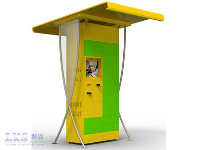 Quality Ordering / Retail / Payment Wireless Internet  Half Outdoor Touch Screen Kiosk Self Service for sale