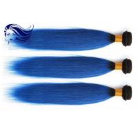 China Straight Human Hair Weave Perfect Ombre Color For Dark Hair 2 Tone factory