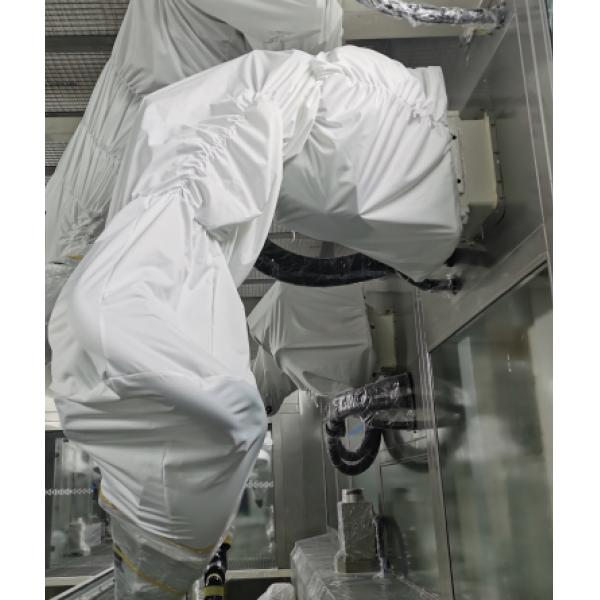 Quality Robot Protection Systems Clothing For ABB KUKA Robot Arm Spraying Workshop for sale
