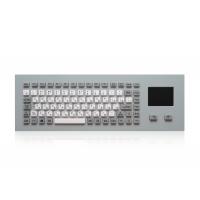 China Silicone Keys Waterproof IP65 Wired Industrial Keyboard With Touchpad factory