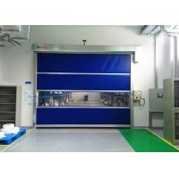 Quality External High Speed Industrial Shutter Door Colorful PVC Curtain For Workshop for sale