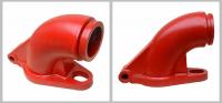 China A810301010907 C12048.3.9.1A 90 Degree Steel Hinge Concrete Pump Elbow factory