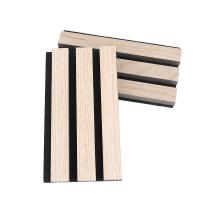 China Soundproofing Wood Veneer Slat Acoustic Panel Wood Acoustic Panels Wall factory