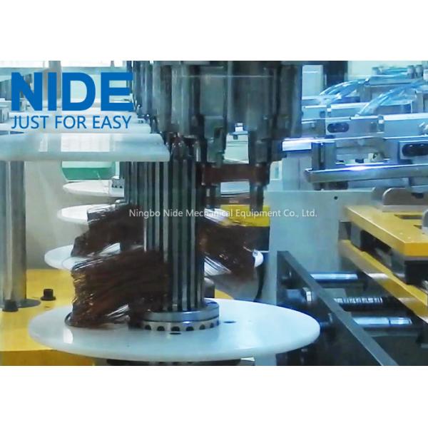 Quality PLC Controlled Automatic Stator Production Assembly Line For Elelctric Motor for sale
