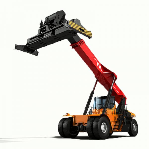 Quality Hydraulic Lift 45 Ton Port Forklifts High Efficiency Reach Stacker For Containers for sale