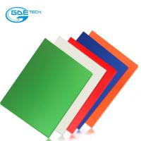 China Custom G10/FR4 Glassfiber Sheet Green/Black/Yellow/Red/Blue/Orange Color factory
