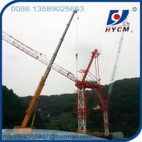 China QTD2520 Construction Luffing Jib Tower Crane 6tonsTower Crane Lifting Capacity for sale