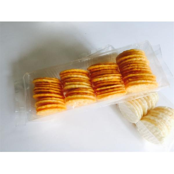 Quality Not Fried Healthy Crunchy Biscuits Gluten Free Fantastic Rice Crackers for sale
