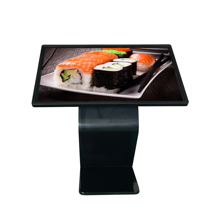 China RoHS LCD Advertising Touch Screen Digital Signage 450CD/M Horizontal Display Kiosk factory