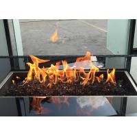 China Jewel ISO9001 Fire Pits Accessories Natural Gas Fireplace Inserts Glass Beads Sapphire factory