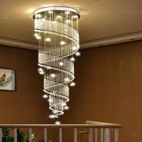 China D50cm*H150cm Luxury Bead Curtains Crystal Pendant Light factory