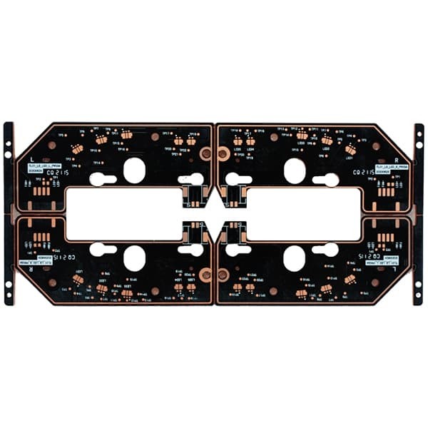 Quality Copper OSP PCB Finish 2w 10z Key Board PCB 1.6mm Board Thickness for sale