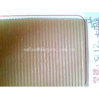 China Line pattern Shoe Sole Rubber Sheet , Non -slip natural rubber soled shoes factory