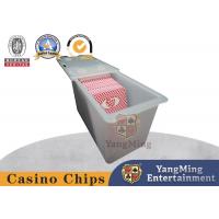 China Casino Acrylic Polish 8 Deck Playing Card Deck Holder factory