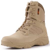China Delta High Top Outdoor Mountaineering Combat Boots Wear-Resistant Rubber Outsole factory