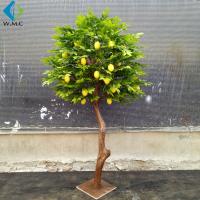 China 1.2m Height Artificial Lemon Tree , Fake Fruit Tree Anti Ultra Violet factory
