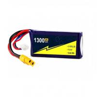 Quality Balance Charger 7.4V 1300mAh 2S Lipo Battery Pack 25C With XT-60 for sale