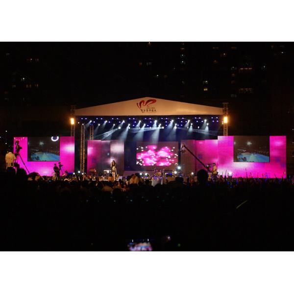 Quality Music Concert 1R1G1B Modular Hire Led Screen 4500 Nits SMD2727 for sale