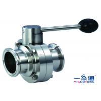 China Water Oil Gas Double Flange Butterfly Valve Material Of Stainless Steel for sale