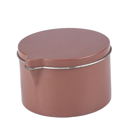 Quality 8Oz Gold Metal Tinplate Candle Tin Can With Lid And Spout OEM ODM for sale