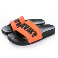 China Outdoor Men'S Open Toe Slippers Anti Skidding Slides Slippers PU Material factory