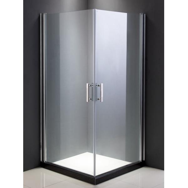 Quality 6mm Corner Shower Enclosure And Tray 800x800x1900mm for sale