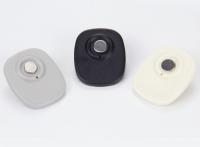 China ABS plastic material eas security alarm system mini square rf hard tag for clothing stores factory