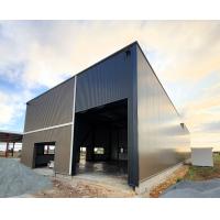 China Steel Structure Hangar Prefabricated Hot Rolled Galvanized Warehouse Building Shed for sale